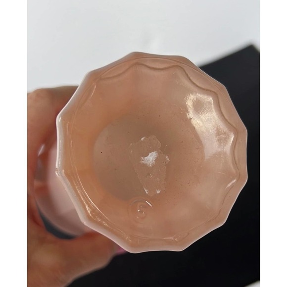 Vintage Genie-Like Pink‎ Corked Bottle - Picture 5 of 7